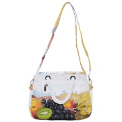 Rope Handles Shoulder Strap Bag 