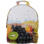 Variety Of Fruit Water Berry Food Splash Kiwi Grape Mini Full Print Backpack