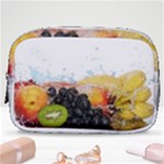 Variety Of Fruit Water Berry Food Splash Kiwi Grape Make Up Pouch (Small)