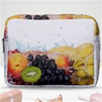 Variety Of Fruit Water Berry Food Splash Kiwi Grape Make Up Pouch (Large)