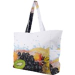 Variety Of Fruit Water Berry Food Splash Kiwi Grape Simple Shoulder Bag