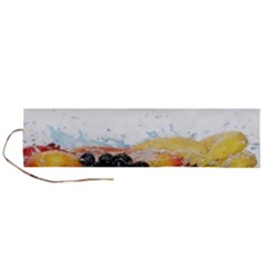 Variety Of Fruit Water Berry Food Splash Kiwi Grape Roll Up Canvas Pencil Holder (L) from ArtsNow.com