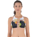 Variety Of Fruit Water Berry Food Splash Kiwi Grape Perfectly Cut Out Bikini Top