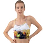 Variety Of Fruit Water Berry Food Splash Kiwi Grape Mini Tank Bikini Top