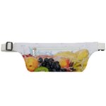 Variety Of Fruit Water Berry Food Splash Kiwi Grape Active Waist Bag