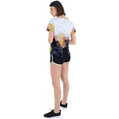 Open Back Sport T-Shirt 