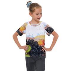 Kids  Mesh Piece T-Shirt 