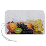 Variety Of Fruit Water Berry Food Splash Kiwi Grape Pen Storage Case (L)