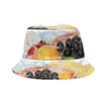 Variety Of Fruit Water Berry Food Splash Kiwi Grape Bucket Hat