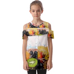 Fold Over Open Sleeve Top 