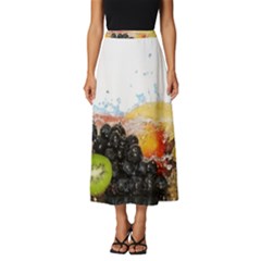 Classic Midi Chiffon Skirt 