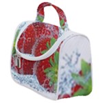 Red Strawberries Water Squirt Strawberry Fresh Splash Drops Satchel Handbag