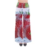 Red Strawberries Water Squirt Strawberry Fresh Splash Drops So Vintage Palazzo Pants