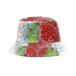 Red Strawberries Water Squirt Strawberry Fresh Splash Drops Inside Out Bucket Hat