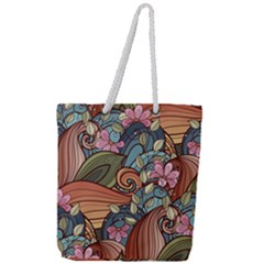 Full Print Rope Handle Tote (Large) 