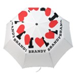 I love brandy Folding Umbrellas