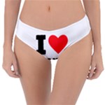 I love brandy Reversible Classic Bikini Bottoms