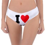 I love brandy Reversible Classic Bikini Bottoms