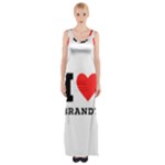 I love brandy Thigh Split Maxi Dress