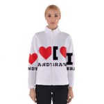 I love brandy Women s Bomber Jacket