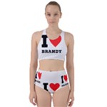 I love brandy Racer Back Bikini Set