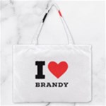 I love brandy Zipper Medium Tote Bag