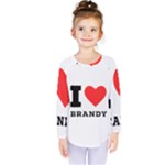 I love brandy Kids  Long Sleeve Tee