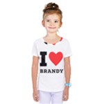 I love brandy Kids  One Piece Tee