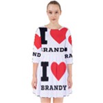 I love brandy Smock Dress