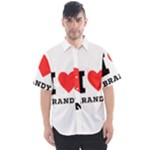 I love brandy Men s Short Sleeve Shirt