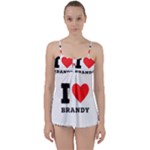 I love brandy Babydoll Tankini Set