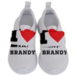 I love brandy Kids  Velcro No Lace Shoes