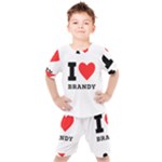 I love brandy Kids  Tee and Shorts Set