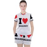 I love brandy Women s Tee and Shorts Set