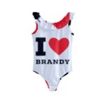 I love brandy Kids  Frill Swimsuit