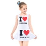 I love brandy Kids  Skater Dress Swimsuit