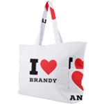 I love brandy Simple Shoulder Bag