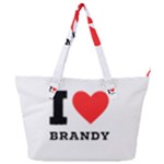 I love brandy Full Print Shoulder Bag