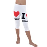 I love brandy Kids  Lightweight Velour Capri Leggings 