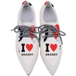 I love brandy Pointed Oxford Shoes