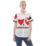 I love brandy Women s Short Sleeve Pocket Shirt