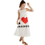 I love brandy Summer Maxi Dress