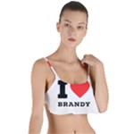 I love brandy Layered Top Bikini Top 