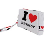 I love brandy Wristlet Pouch Bag (Small)