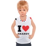 I love brandy Kids  Sport Tank Top