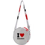 I love brandy Crossbody Circle Bag