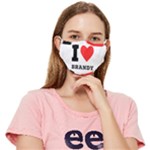 I love brandy Fitted Cloth Face Mask (Adult)