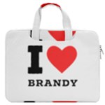 I love brandy MacBook Pro 13  Double Pocket Laptop Bag