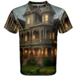 Victorian House In The Woods Men s Cotton Tee
