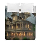 Victorian House In The Woods Duvet Cover Double Side (Full/ Double Size)
